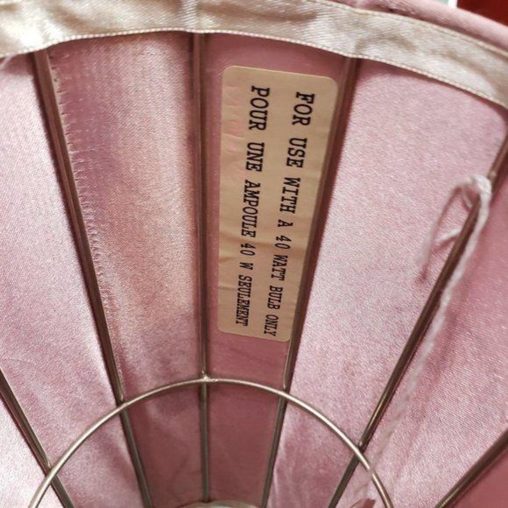 BOMBAY COMPANY Candle Stick Beaded Lamp Shade Pink Girly NIB - Picture 4 of 4
